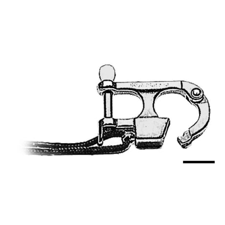 Osculati Moschettone in acciaio inox per sci nautico, conforme norme Ri.Na con dichiarazione 165/06/DIP del 18/04/1988 09.525.00
