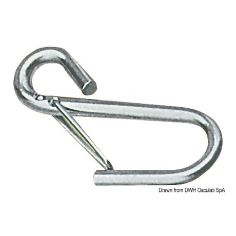 Osculati Edelstahl-Federhaken 09.847.00