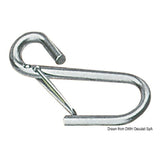 Osculati Edelstahl-Federhaken 09.847.00