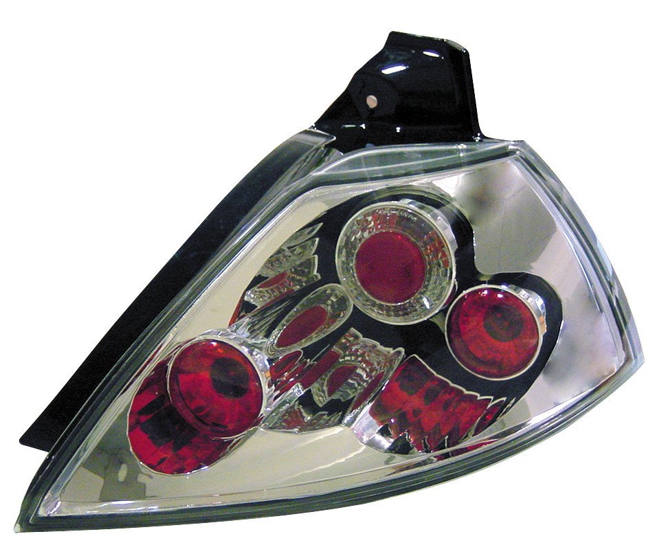 Pilot Coppia fanali posteriori - compatibile per Renault Megane (9/02>) - Cromo
