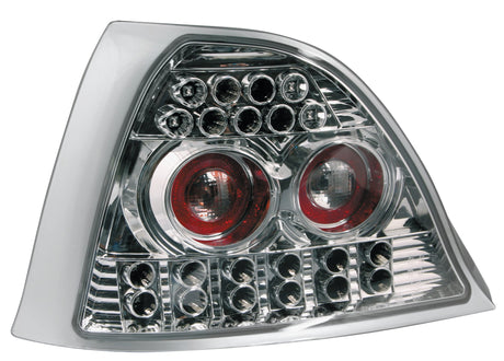 Pilot Coppia fanali posteriori LED - compatibile per Rover 200/25 - MG ZR (11/95-5/05) - Cromo