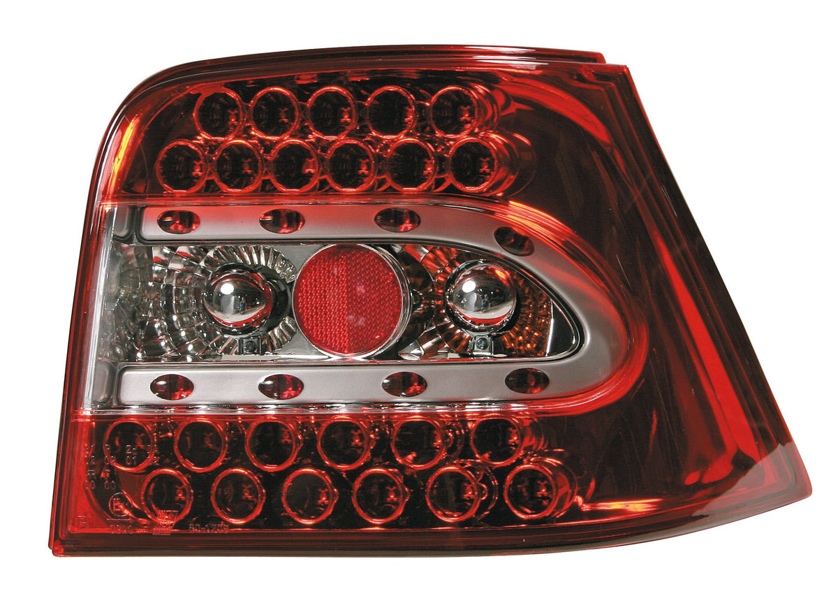 Pilot Coppia fanali posteriori LED - compatibile per VW Golf IV (8/97-9/03) - Rosso