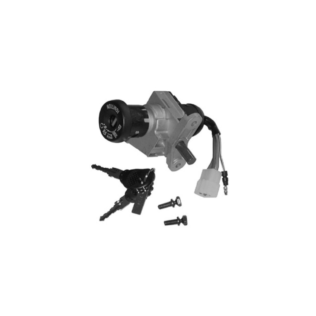 Lenkradschloss-Schlüsselpanel MBK Thunder 125 CC 01/02