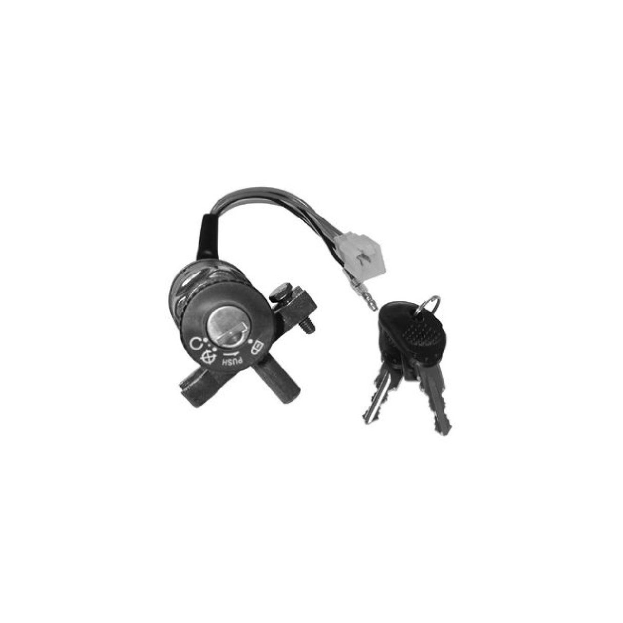 Panel de llave de bloqueo de dirección BENELLI 491 GT/Ssport/Racing 50 CC 97/99
