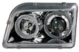 Pilot Coppia fanali anteriori Angel-Eyes - compatibile per Renault Clio (9/90-2/96) - Cromo