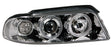 Pilot Coppia fanali anteriori Angel-Eyes - compatibile per Audi A4 (3/99-11/00) - Cromo