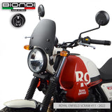 Biondi Cupolino Sport Nero Satinato Royal Enfield Scram 411 2022