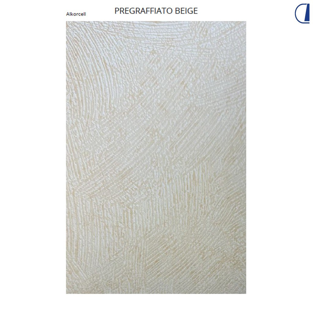 Di-Tec Pannello compensato pregraffiato beige 2450x1230 mm spessore 3 mm