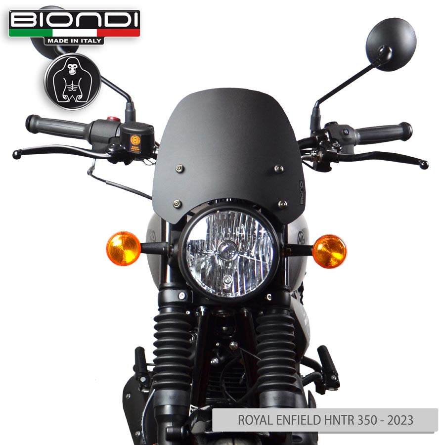 Biondi Cupolino Sport Nero Satinato Royal Enfield Hunter 350 2023 - MPN 8010432