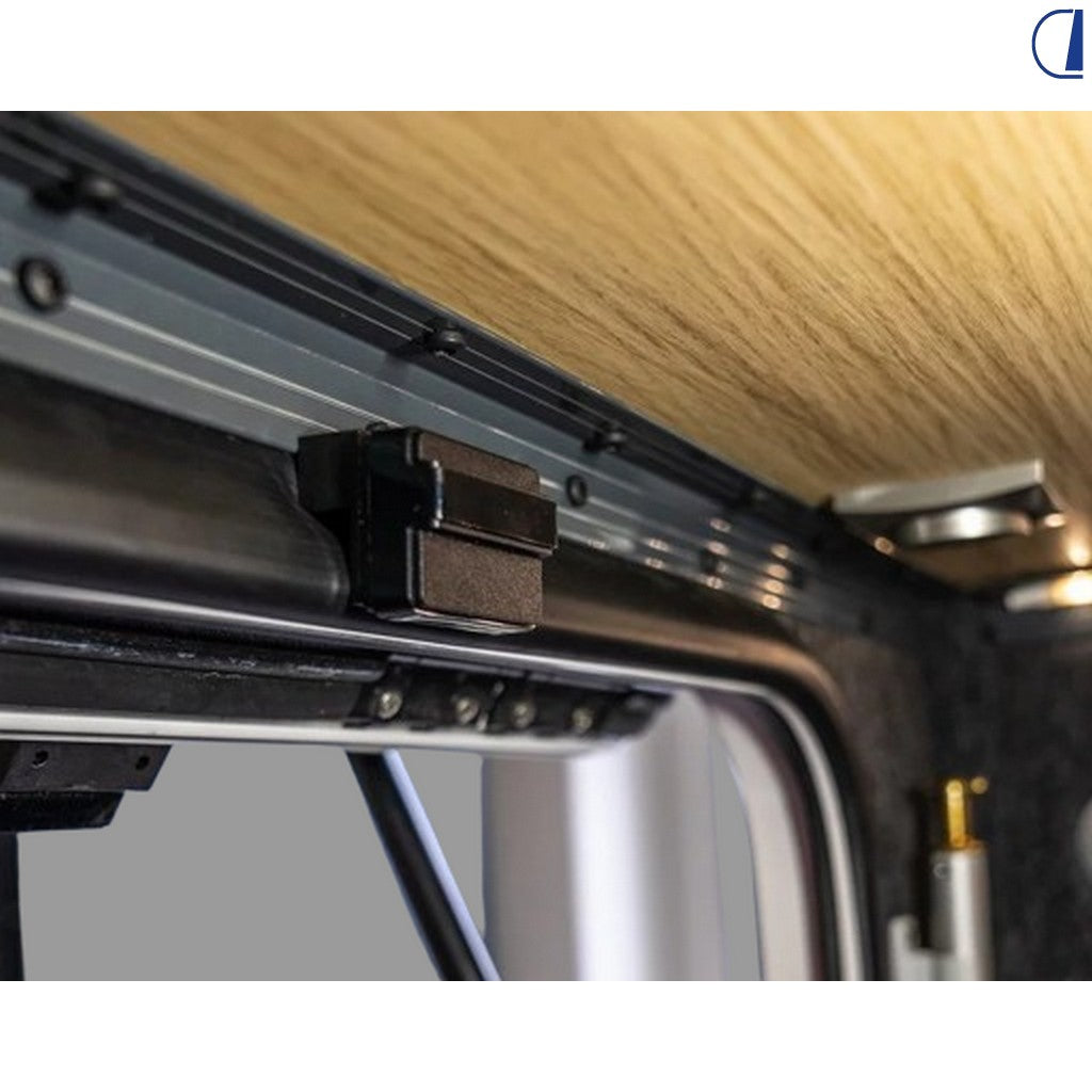 Thitronik Adattatori di montaggio per contatti magnetici wireless, nero – 2 paia