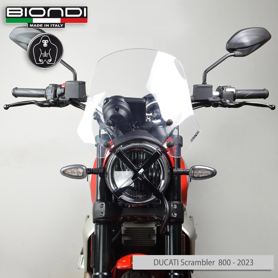 Biondi Cupolino Touring Trasparente Ducati Scrambler 800 2023 - oggi