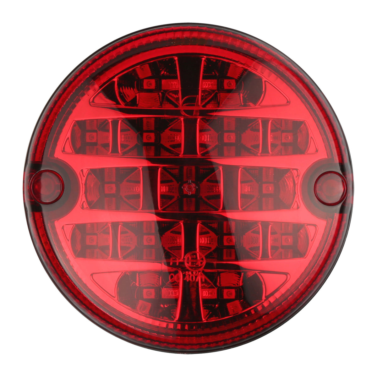 Fanale retronebbia posteriore LED rotondo con connettore Super-Seal