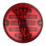 Fanale retronebbia posteriore LED rotondo con connettore Super-Seal