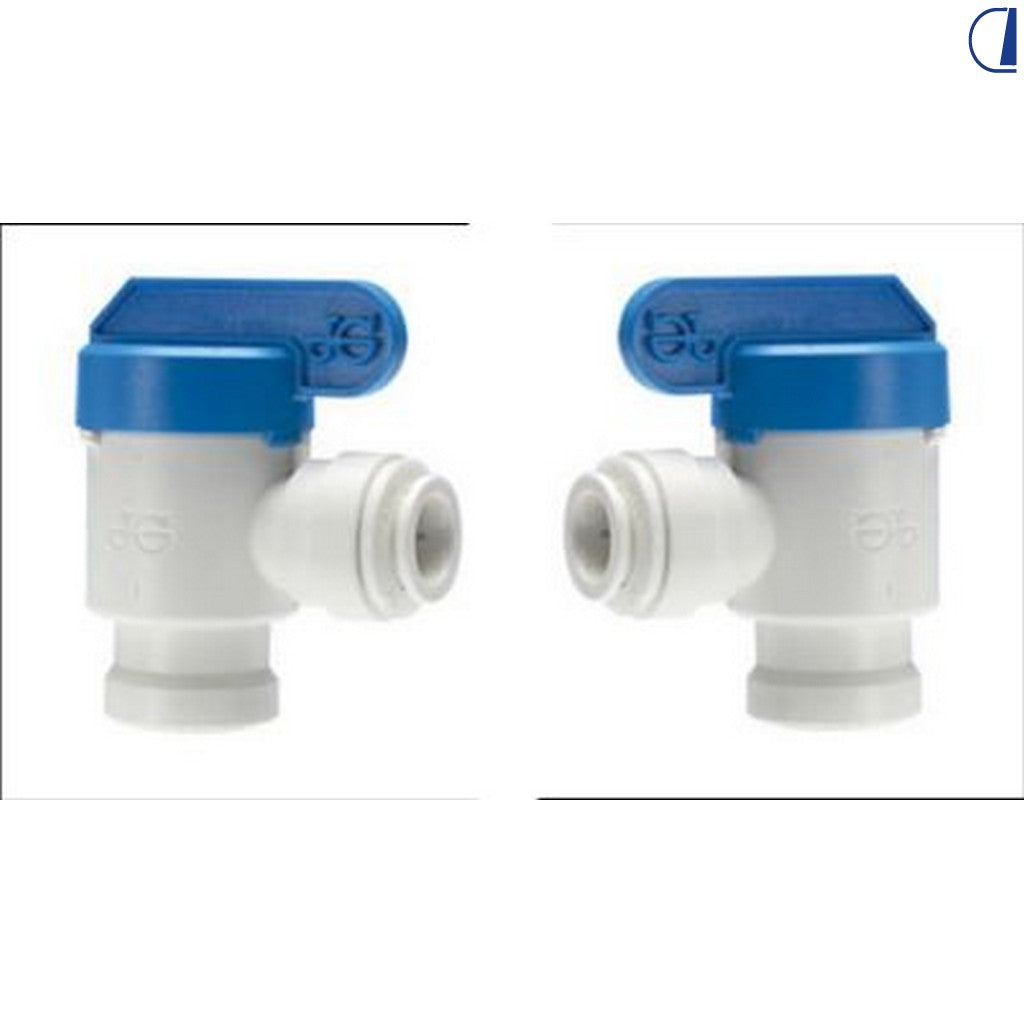 John Guest Valvola di intercettazione JG 3/8" x 1/4" – conf. 2 pz