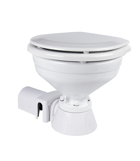 WC Elettrico Marino Seaflo 12 Volt  SFMTE1-01 - Tazza Ceramica con Maceratore