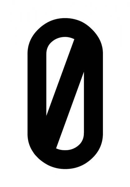 Cora Envelope of 10 adhesive numbers ''0'' for repeater plates