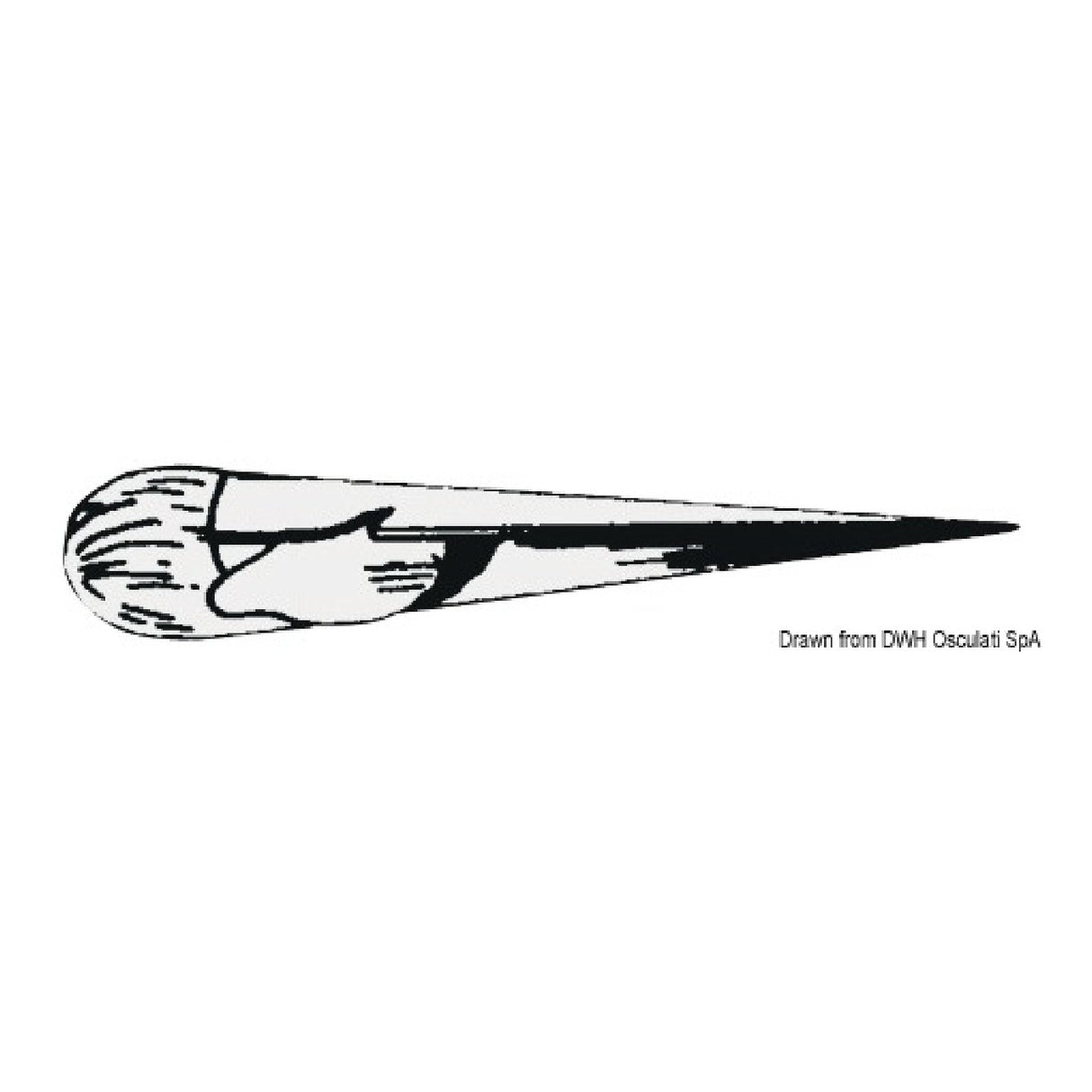 Osculati Large stainless steel awl 10.285.71