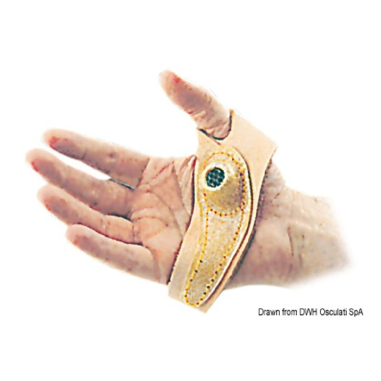 Osculati Linker Handflächenschutz 10.285.80SX 10.285.80SX