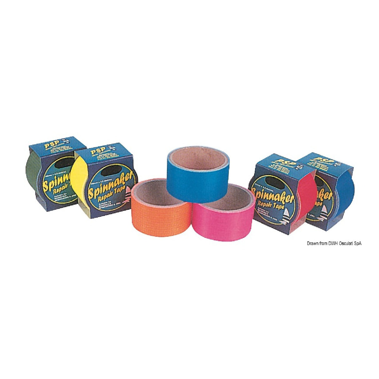 Cinta de reparación autoadhesiva Stayput de PSP Marine Tapes
