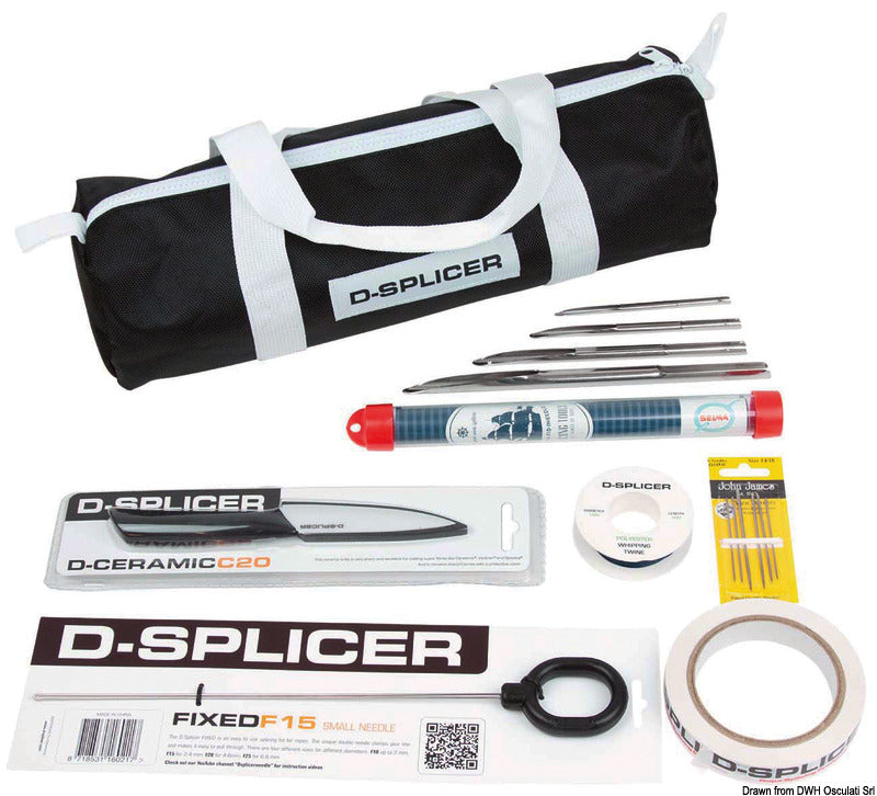 Kit de empalme en D para empalmar cuerdas