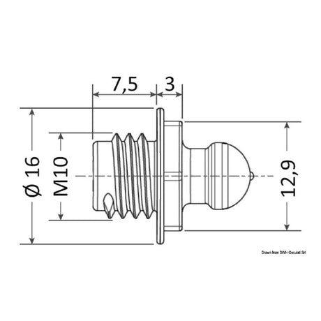 Delahousse Sistema di fissaggio pannelli Quick Fit Perni