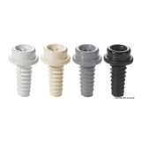 Caf Bottone universale in composito CAF-COMPO Grigio-Nero