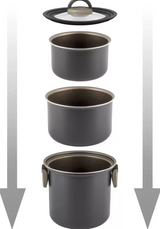 Juego de utensilios de cocina Brunner Popote Torralta de 18 cm