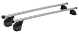 Cora Barre portatutto con piedi Silverline acciaio L