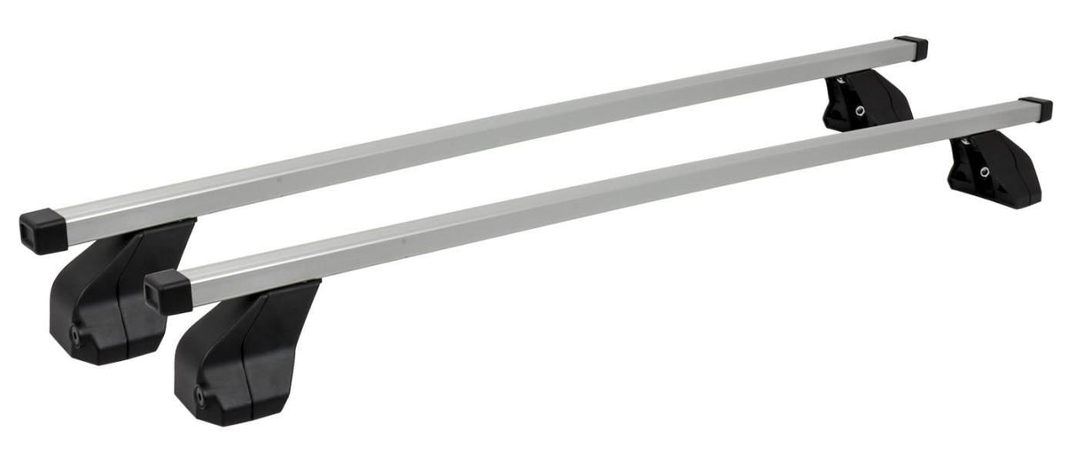 Cora Silverline Stahl-L-Dachträger mit Füßen