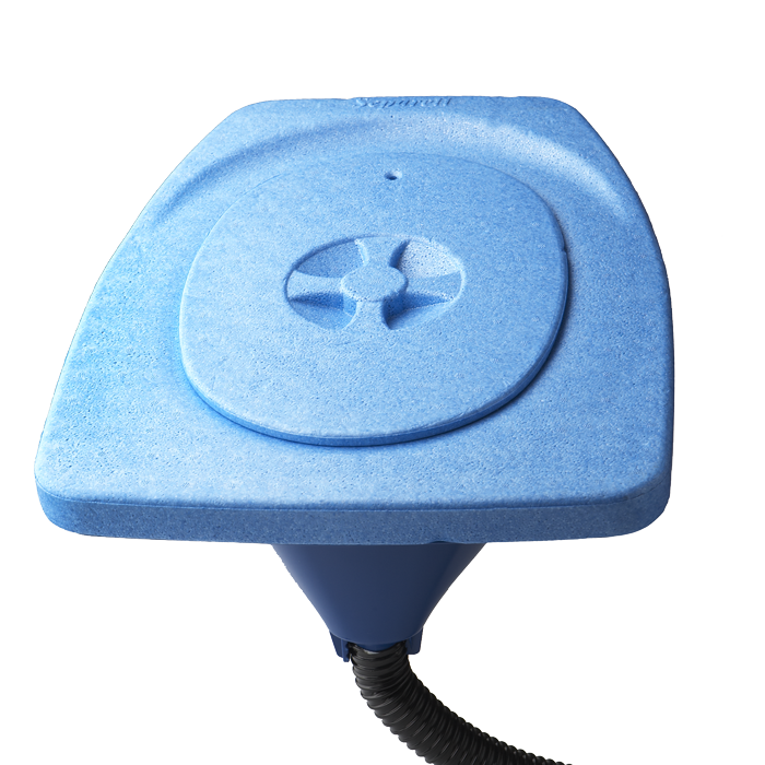 Inserto Separatore di Urina Blu Separett Privy 500