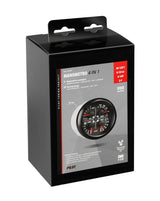 Pilot Black Analogue Gauge Series, Manometro 4 in 1 -  3 3/8 (85 mm)