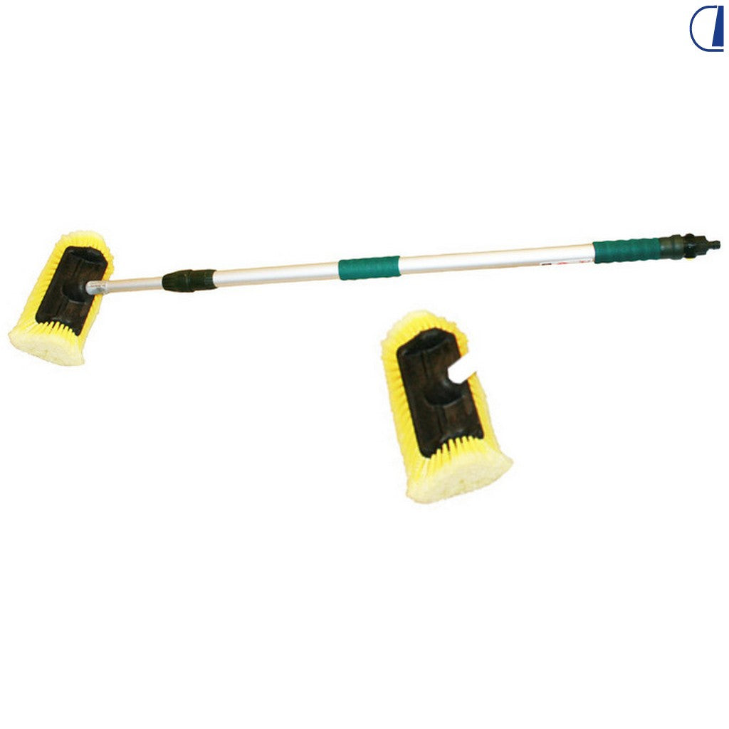 Spazzola lavaggio Maas 1 con manico telescopico in alluminio 120–195 cm