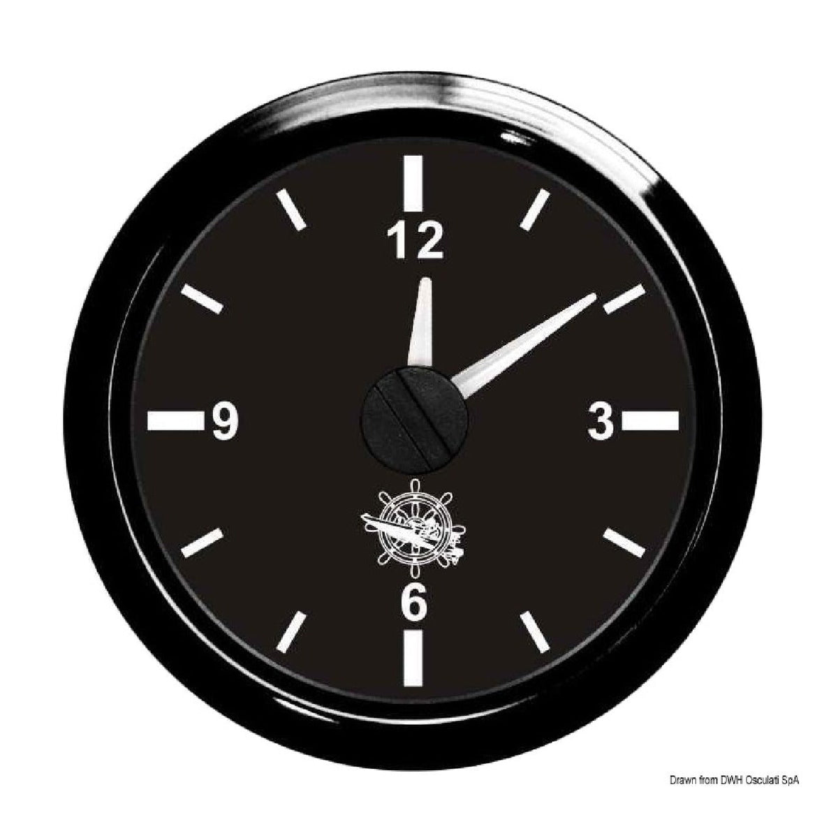 Reloj de cuarzo Osculati Negro/Negro 27.320.27