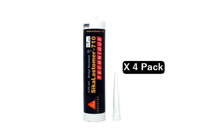 Sika Lastomer 710 310 ml – weiß, 4er-Packung