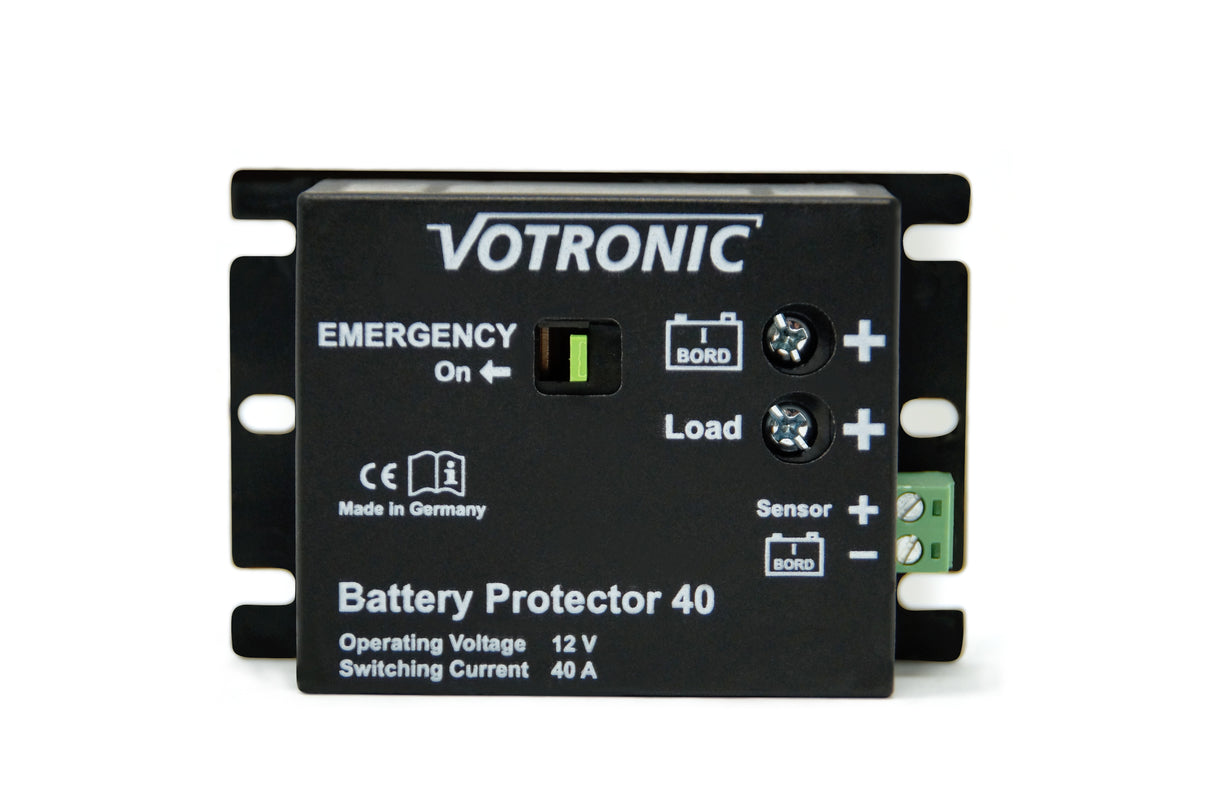Votronic Battery Protector, protettore della batteria 40 A, motore