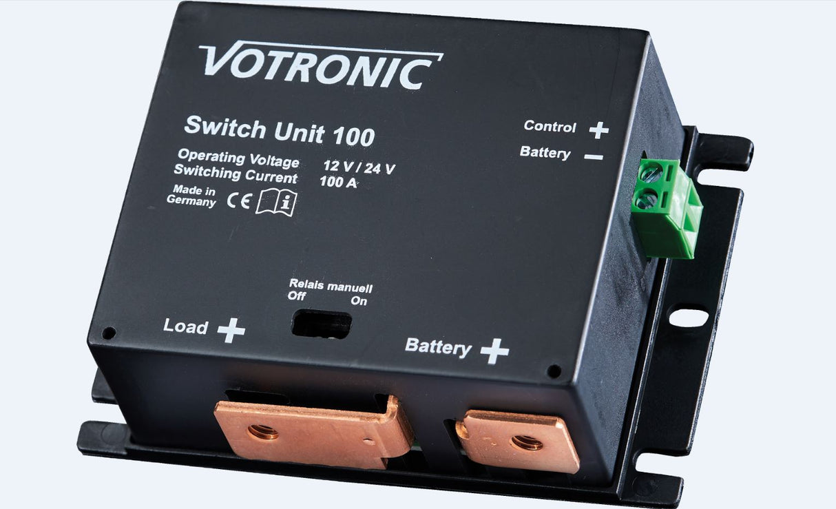 Votronic Interruttore principale batteria, Switch Unit 100 A 12/ 24 V 2072