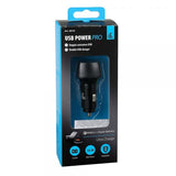 Power Pro USB Lamp, 2-Port Ultra Fast Charge USB Charger 36W 12/24V 