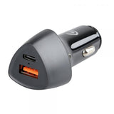 Power Pro USB Lamp, 2-Port Ultra Fast Charge USB Charger 36W 12/24V 