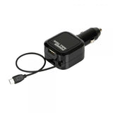 Cargador de batería micro USB con 1 puerto USB - Carga rápida - 3100 mA - 12/24 V 38875 