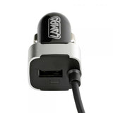 Cargador de batería micro USB con 1 puerto USB - Carga rápida - 2400 mA - 12/24 V 38928 