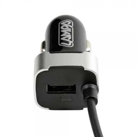 Micro-USB-Ladelampe mit 1 USB-Anschluss – Schnellladung – 2400 mA – 12/24 V 