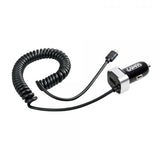 Cargador de batería micro USB con 1 puerto USB - Carga rápida - 2400 mA - 12/24 V 38928 