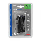 Lamp Plug for cigarette lighter socket with jack connector, 12/24V 