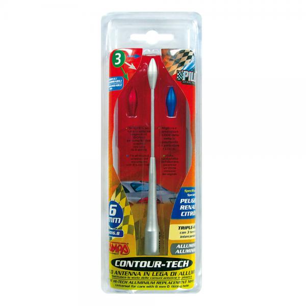 Pilot Contour-Tech - 6 mm - 0168 Aluminio 
