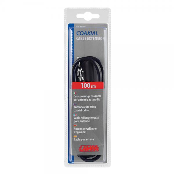 Lampa Cavo prolunga per antenna DIN femmina>DIN maschio - 100 cm 40300