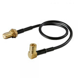 Adaptador de antena para lámpara SMB 90 hembra>SMA hembra - 19 cm 40305 