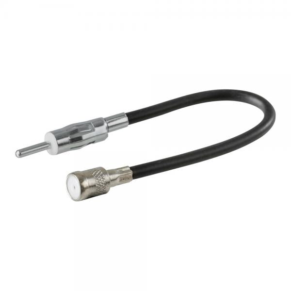 Lampa Adaptador Antena ISO Hembra>DIN Macho - 19 cm 40319 