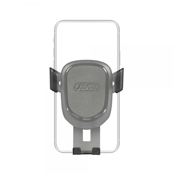 Graviton Lamp, clip-on phone holder 