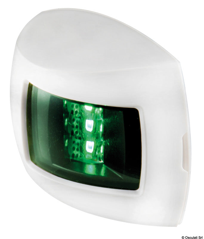 Osculati Fanale di via DX 112,5 gradi luce verde 11.033.02