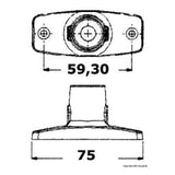 Osculati Luce di Fonda 360 Evoled in Edelstahl 11.039.18